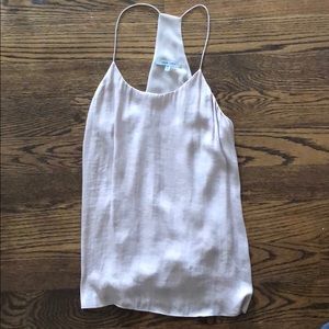 neutral/ pink tank top